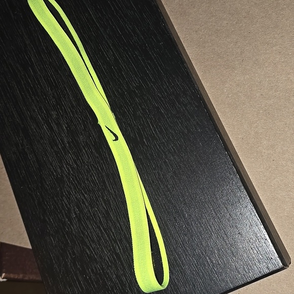 Nike Accessories - Nike Yellow headband hair accessory youth adult white hair band accessories Slim
